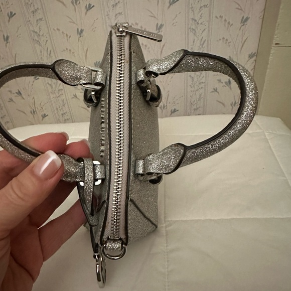 Michael Kors Metallic Silver Mini Bag - Picture 5 of 16
